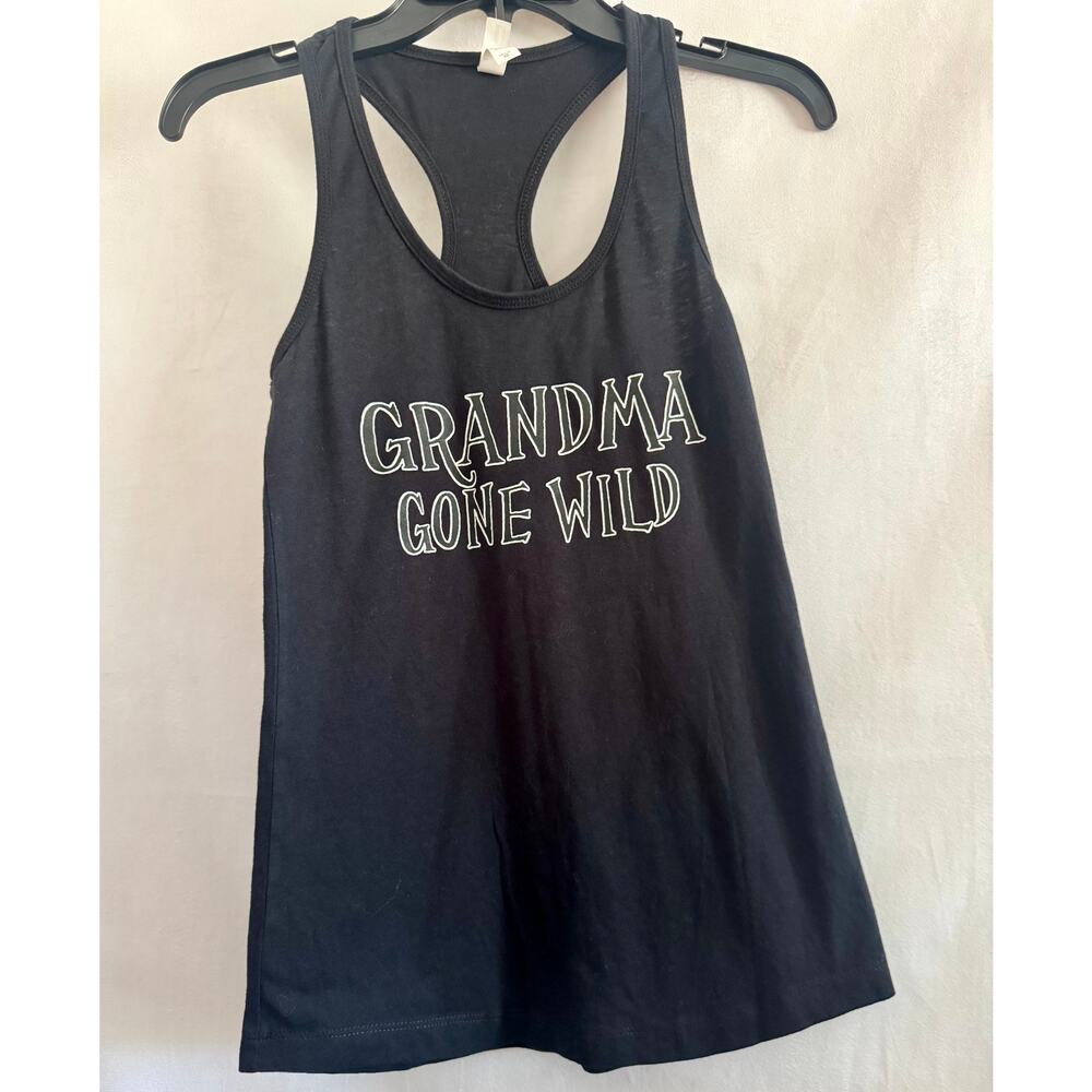 Grandma Gone Wild Racer Back Tank Top Women's Size XS